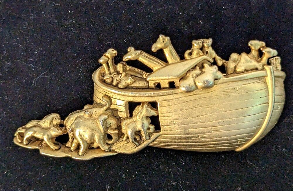 Noah's Ark Brooch